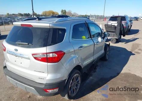 2020 Ford Ecosport Titanium z USA, uszkodzony, nr VIN MAJ6S3KL8LC323816